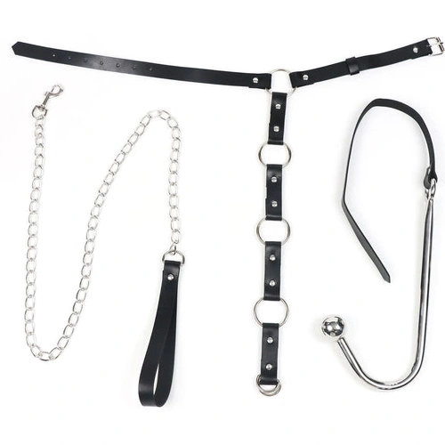Leash and Kinky EverydayUse Collar Anal with Hook 5853 0112